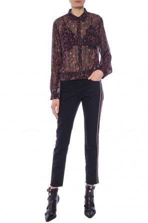 'adeliza' leopard print top, zdjęcie 2 'adeliza' leopard print top od AllSaints